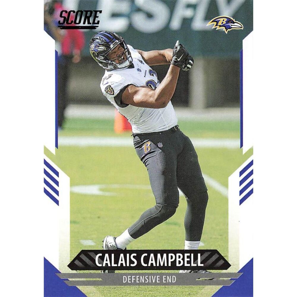 2021 Score Football Card - #92 Calais Campbell